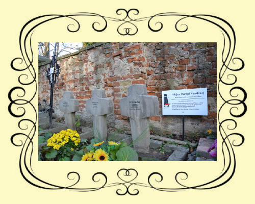 Lublin, cmentarz na Lipowej - Mogiła Ofiar Bombardowania